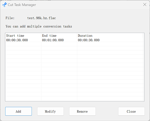 ZGZ Audio Converter Screenshot