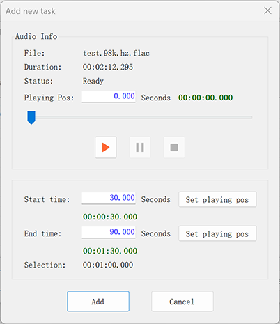 ZGZ Audio Converter Screenshot