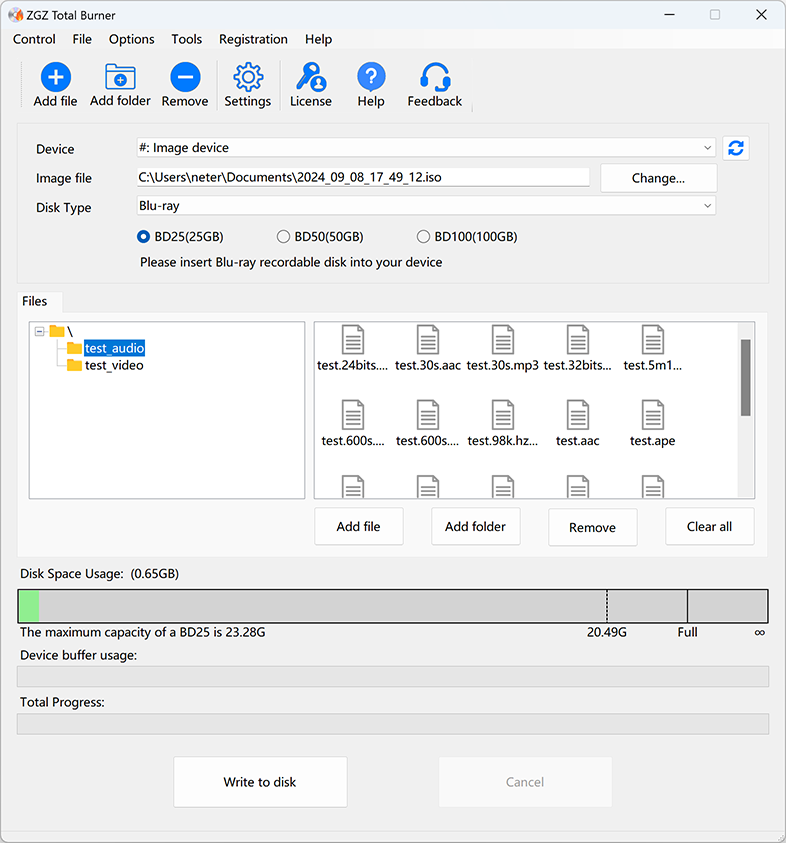 ZGZ Total Burner Screenshot