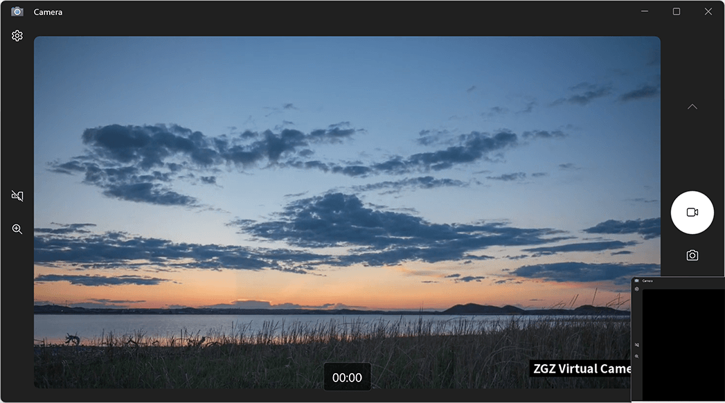 ZGZ Virtual Camera Screenshot