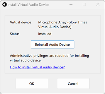ZGZ Virtual Microphone Screenshot